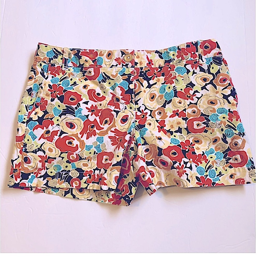 LOFT floral shorts